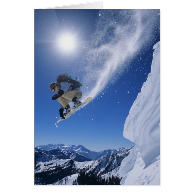 Cartão Saltando para Cobra Creek Canyon de Clayton 3 (Frente)