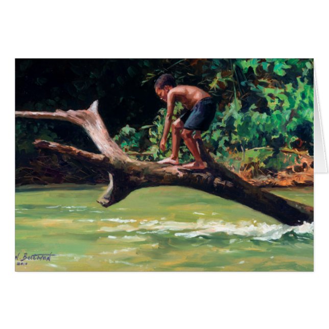 Cartão Salto (Frente Horizontal)