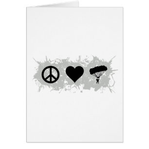 Cartão Salto de pára-quedas