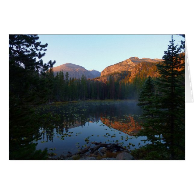 Cartão Salto do Sol no Lago Ninfh II (Frente Horizontal)