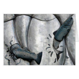 Cartão Salto Salmon