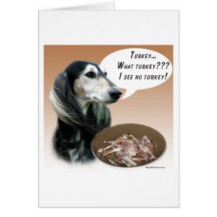 Cartão Saluki Turquia