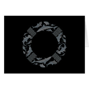 Cartão Salve a Vida dos Tubarões