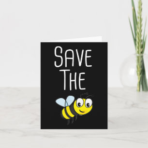 Cartão Salve As Abelhas - Beeke De Proteção Ambiental