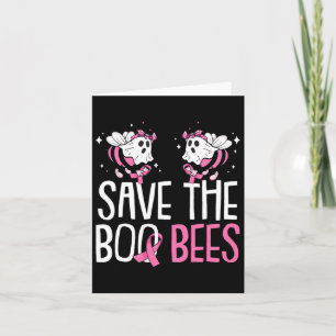 Cartão Salve O Hallowee Do Boo De Consciência Do Cancer D