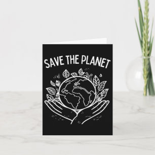 Cartão Salve O Planeta Terra Dia 2025 Ambiente
