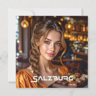 CARTÃO SALZBURGO - AMOR DA ÁUSTRIA