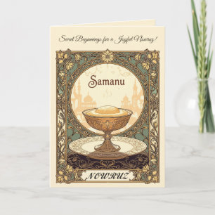 Cartão Samanu O Doce Espírito do Nowruz