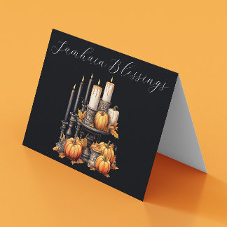 Cartão Samhain Blessings Card