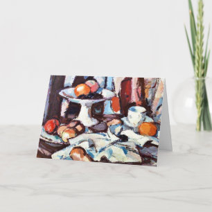 Cartão Samuel Pepload pintura, Vida Estática com Fruta