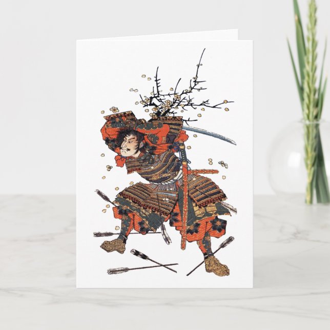 Cartão Samurai (Frente)