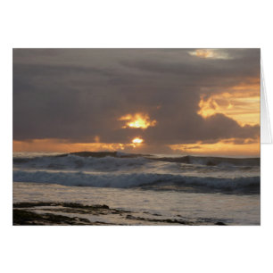 Cartão San Diego Sunset IV Vista da Califórnia