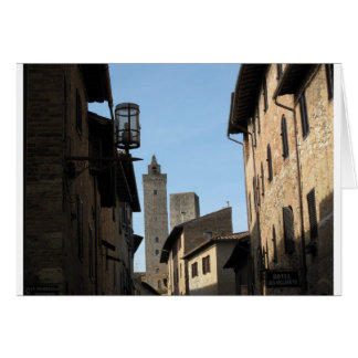 Cartão San Gimignano Toscana Itália
