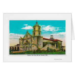 Cartão San Luis da missão, Rey de FranciaOceanside, CA
