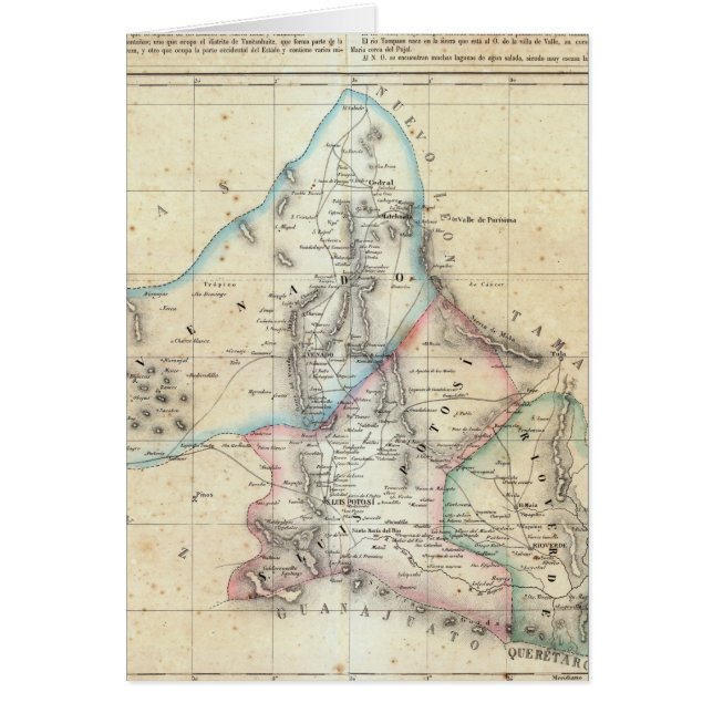 Cartão San Luis Potosi, México 2 (Frente)