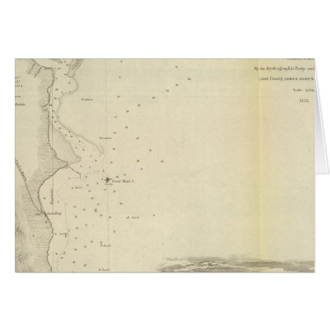 Cartão San Pedro Harbour, Califórnia (Frente Horizontal)