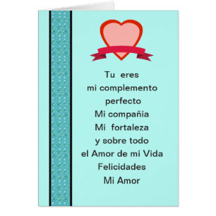 Cartão San Valentin El amor de mi Vida