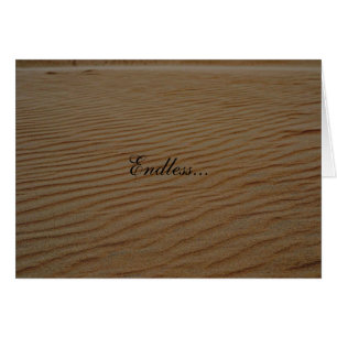 Cartão Sand Dune-Abstrato por Shirley Taylor