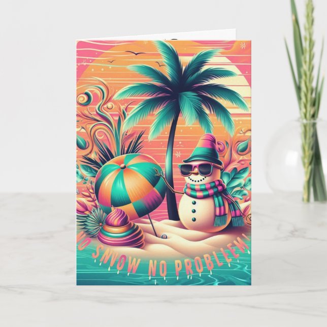 Cartão Sandman Christmas Card (Frente)