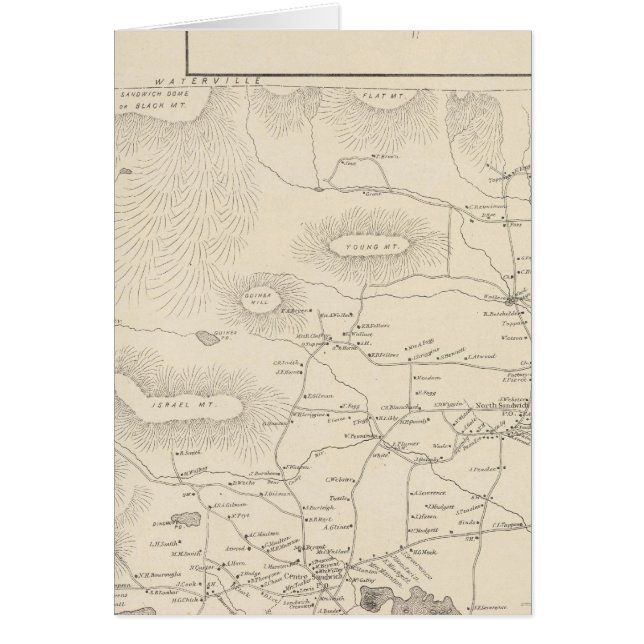 Cartão Sanduíche, Carroll Co (Frente)