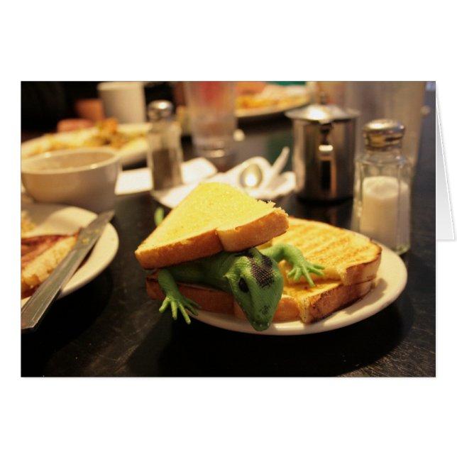 Cartão Sanduíche de Walter (Frente Horizontal)