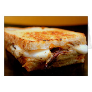 Cartão Sanduíche Mozzarella grelhado com EggPlant Enfumaç