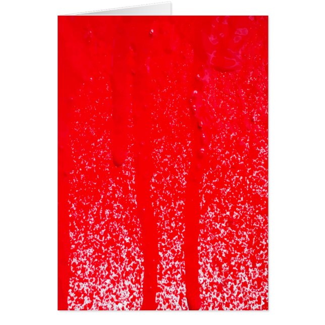 Cartão sangue derramado (Frente)