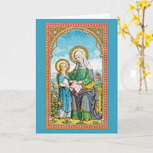 Cartão Santa Ana e a Jovem Maria (SAU 29)
