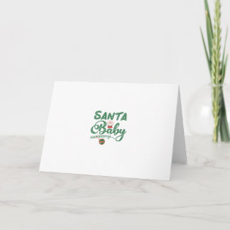 Cartão Santa Baby