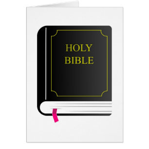 Cartão Santa Bíblia