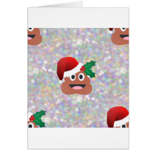 Cartão santa claus emoji