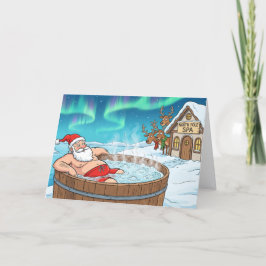 Cartão Santa Off Duty