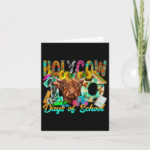 Cartão Santa Vaca 100 Dias De Escola Ocidental 100 Dias E