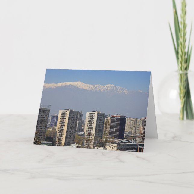 Cartão Santiago, Chile (Frente)