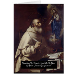 Cartão Santo Albert o Excelente