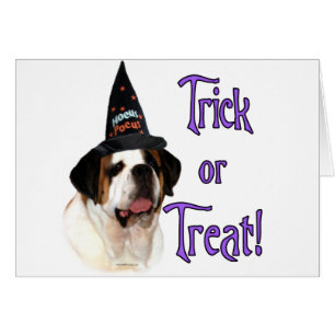 Cartão Santo Bernard Trick