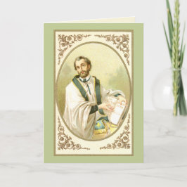 Cartão Santo César de Bus (SLE 001) Cumprimento em Branco