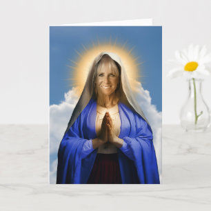 Cartão Santo Jill Biden Prayer Devocional