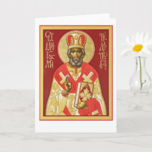Cartão Santo Nicholas