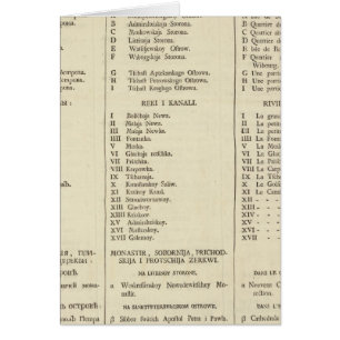 Cartão Santo Petersburg, Rússia Título Page Index Página 