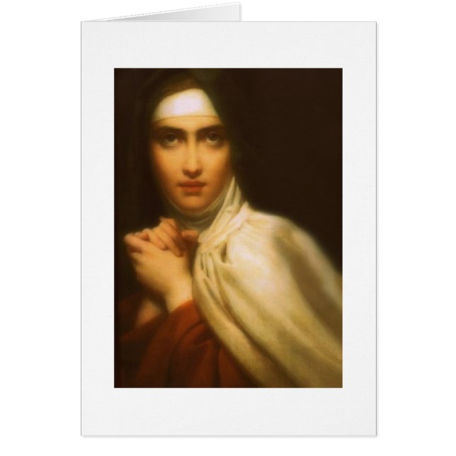 CARTÃO SANTO TERESA DE AVILA (Frente)