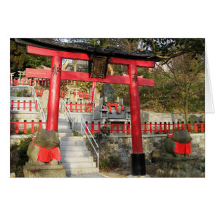 Cartão Santuário de Suehiro Ogami (Shrine de Sapo Fortun