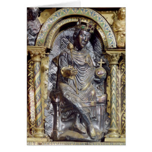 Cartão Santuário do imperador Charlemagne