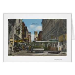 Cartão São Francisco, Vista de Viragem do Carro CAC