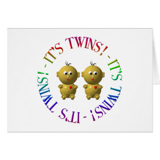 Cartão São gêmeos!