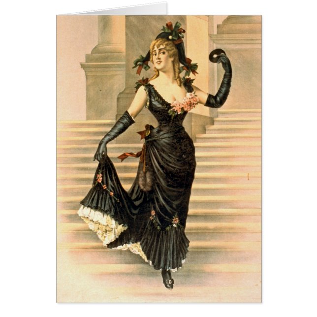 Cartão Sapho 1900 (Frente)