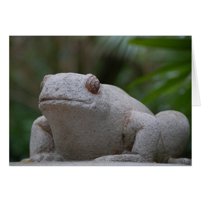 Cartão Sapo (Frente Horizontal)