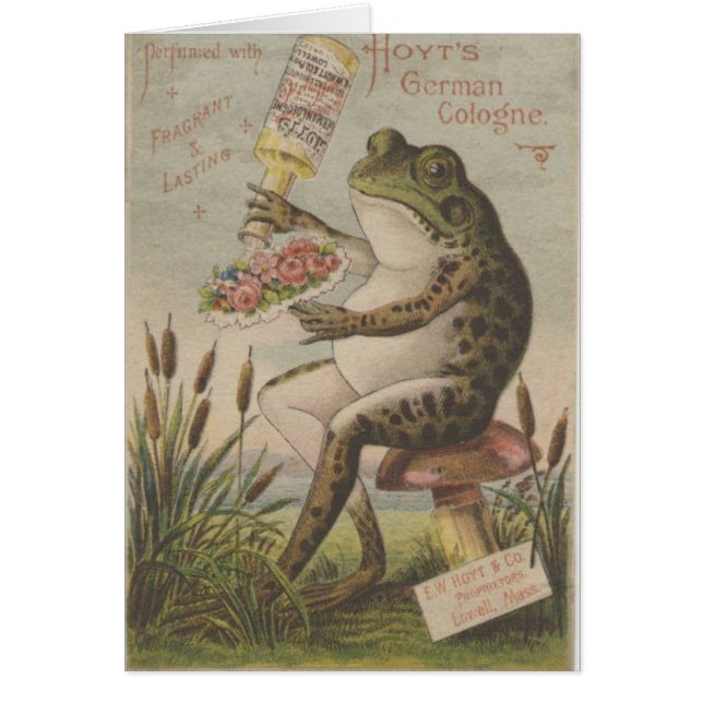 Cartão Sapo (Frente)