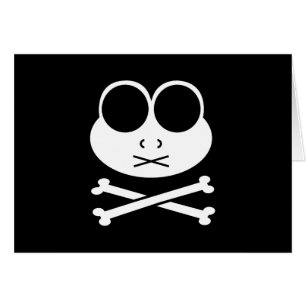 Cartão Sapo Cross Bone