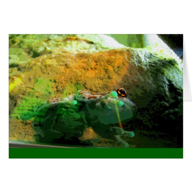 Cartão Sapo de subida CB (Frente Horizontal)